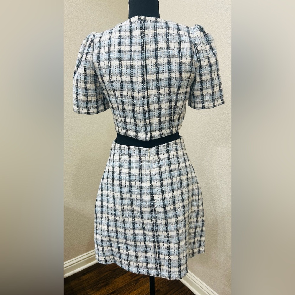 Serenette Tweed Short sleeve 2 piece skirt and top - Picture 5 of 8
